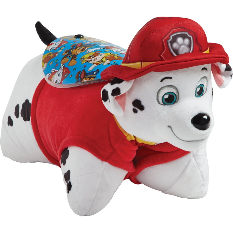 Pillow Pets Paw Patrol Marshall Sleeptime Lites 11" Stuffed Animal Plush Nightlight - Image 3