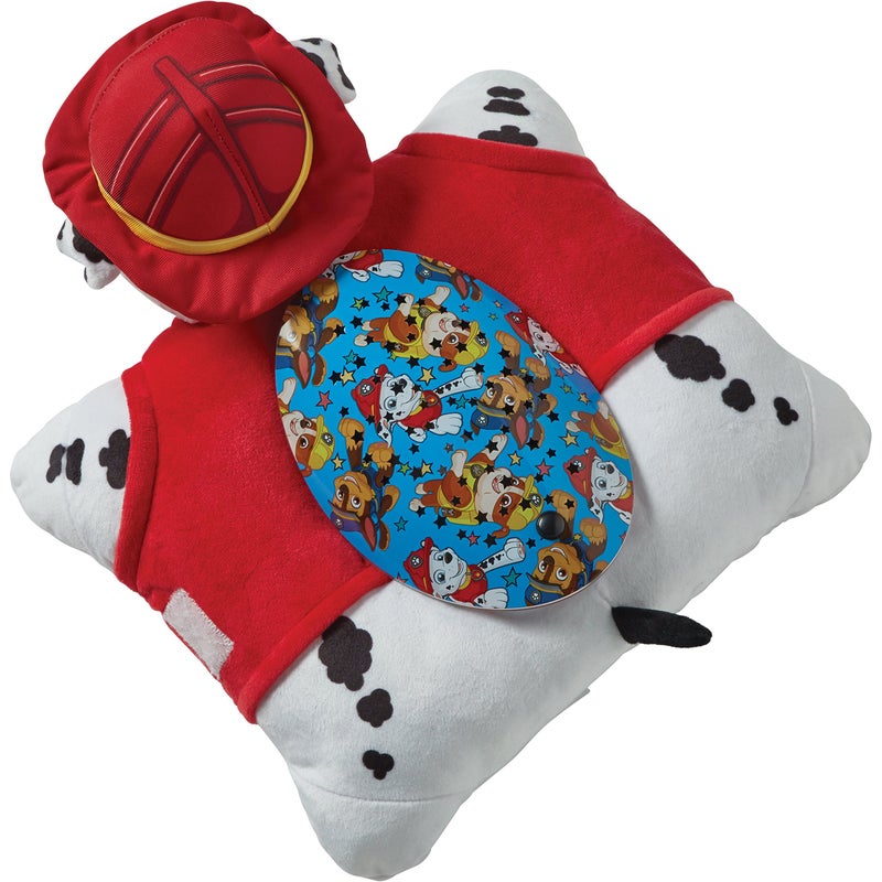 Pillow Pets Paw Patrol Marshall Sleeptime Lites 11" Stuffed Animal Plush Nightlight - Image 5