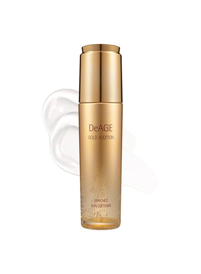 CHARMZONE DeAge Gold Addition Enriched Skin Softener – Hydrating & Firming Toner with Botanical & Fermented Extracts (110ml / 3.72 fl.oz - Image 1