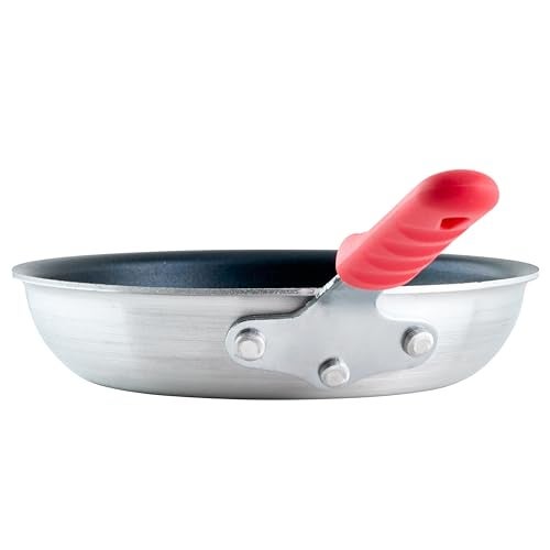 Winco Commercial-Grade Aluminium Fry Pan/Skillet, Non-Stick Finish with Cool Touch Handle, 8" - Image 4