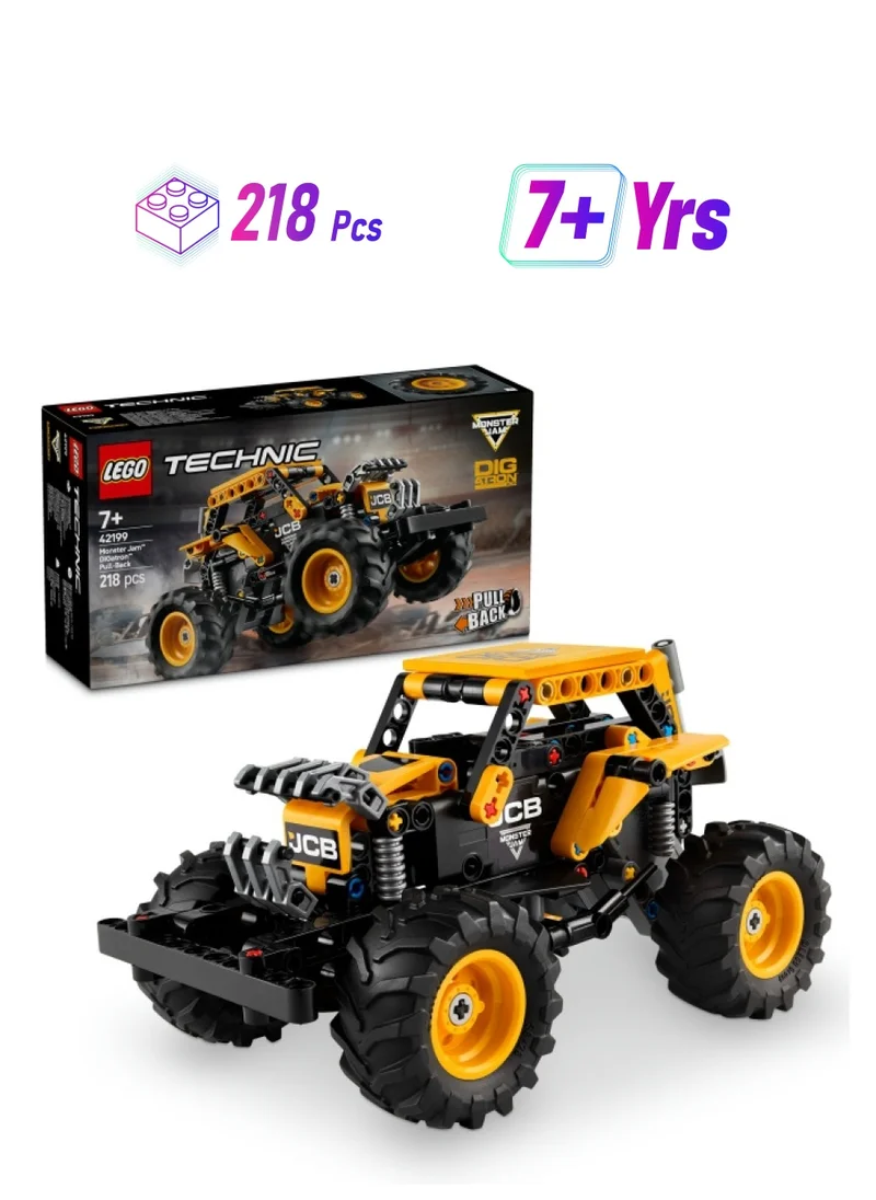 ليغو Technic Monster Jam™ DIGatron™ Pull-Back Truck Toy 42199 (218) Pieces