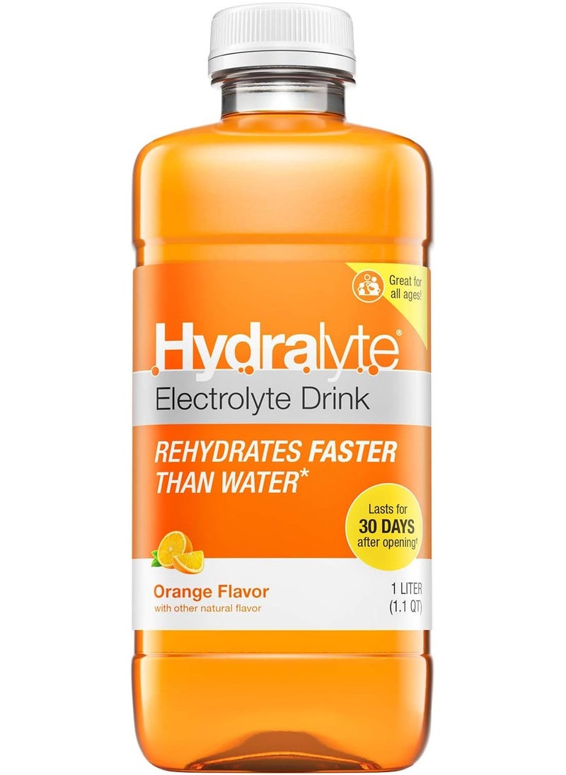 Hydralyte - Electrolyte Drink Orange Flavor 1ltr - Image 1