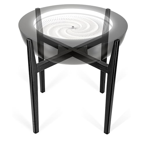 HoMedics Drift Sandscape Solid Wood Sand Table Stand Compatible with drift 21 ST400BK ST400CE Black Walnut Stand Only Drift Sold Separately - Image 1