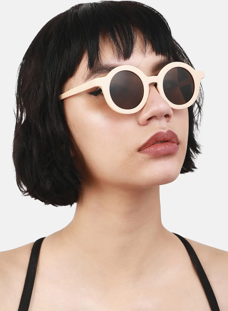 Haute Sauce Full Rim Round Sunglass