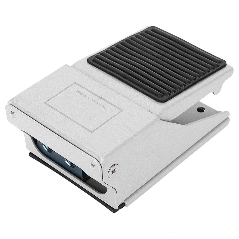 Pneumatic Foot Pedal Valve: 3 Way 2 Position, G1/4 Threaded, High Performance Metal Air Control Switch - Durable, Compact Air Direction Valve for Pneumatic System Control - Image 2