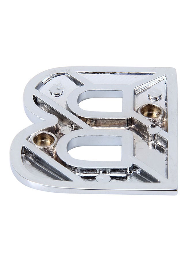 NIBEMINENT Car Badge Emblem 3D English Letter B Self-Adhesive Sticker Decal - Image 2