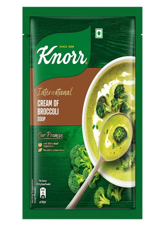 Knorr Cream of Brocolli Soup 50g | With Real Vegetables, Clear - Image 1