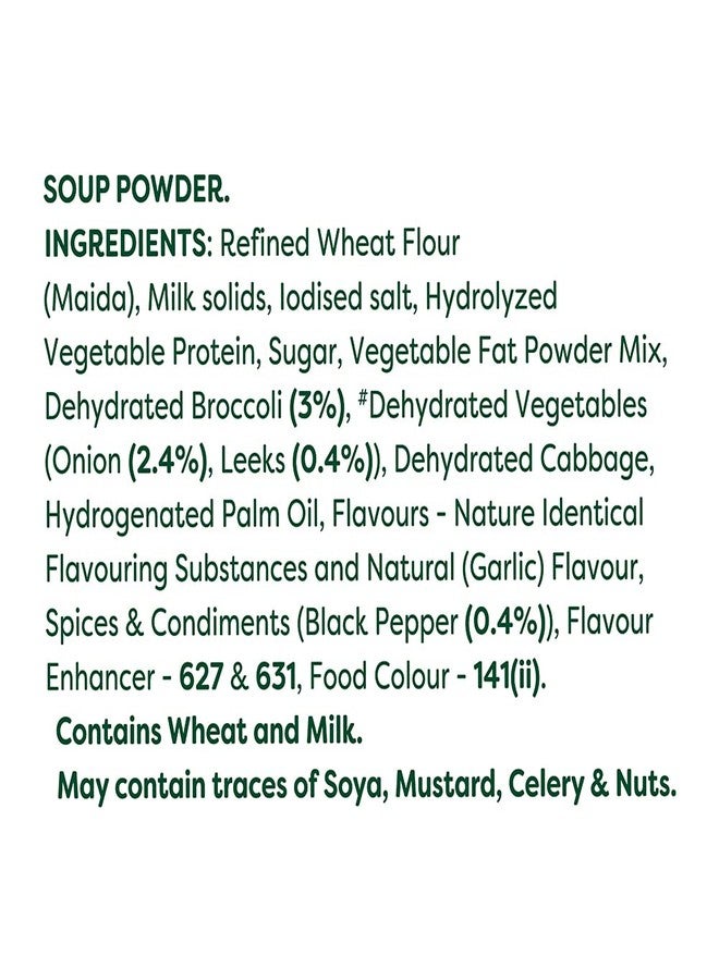 Knorr Cream of Brocolli Soup 50g | With Real Vegetables, Clear - Image 4