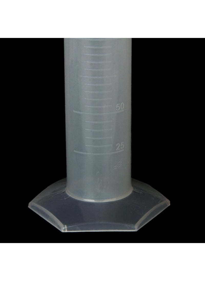 WKM MEASURING CYLINDER 250ML HEX BASE GRADUATED  - Image 2