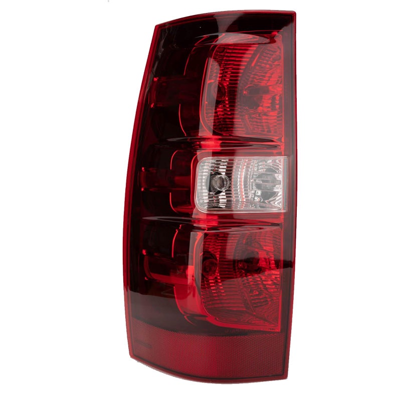 MiKaFex Tail Light Assembly Compatible With 20072014 Chevy Tahoe Suburban Left Driver Side Rear Brake Lamps With Bulb Inside And Wiring Harness Replaces GM2800196 25862701 22837923