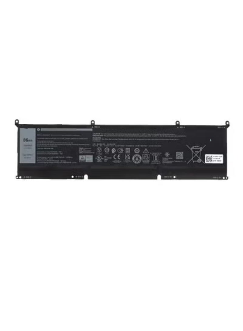 6-Cell 86Wh Laptop Battery for Dell Precision 5550 5560 5570, XPS 15 9500 9510 9520, G7 7500, G15 5510 5511 5515, Inspiron 16 7610, Alienware M15 R3 R4 R6, M17 R3 R4 - Compatible with 69KF2 M59JH 70N2F - Image 2