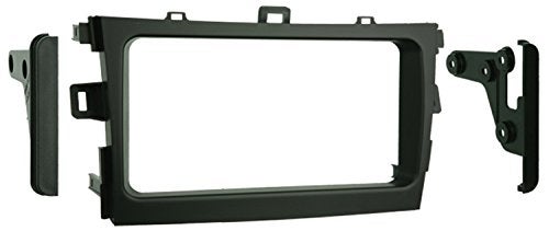 Metra Electronics Metra 95-8223 Double DIN Installation Kit for 2009-2013 Toyota Corolla Vehicles,Black - Image 1