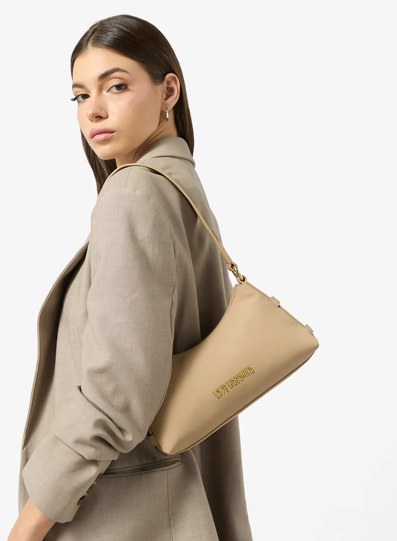 Love Moschino Zip through Shoulder Bag