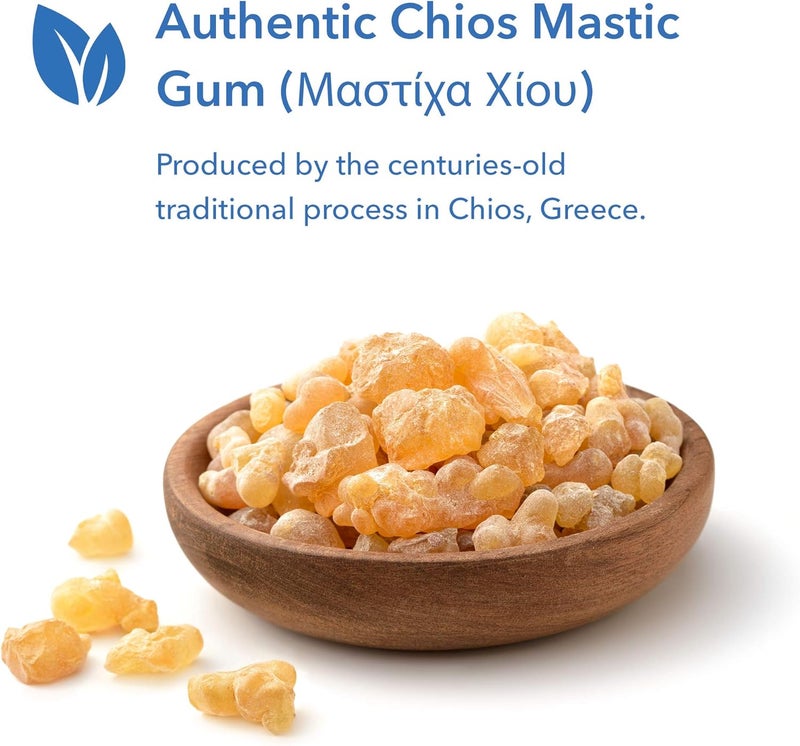 Allergy Research Group مكملات صحة الجهاز الهضمي من مجموعة أبحاث الحساسية - كبسولات صمغ الماستيكا 120 حبة - Image 3