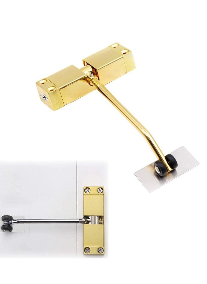 Y&D Automatic Door Closer, Stainless Steel Closing Controller for Residential Commercial Use,Adjustable Speed System  - Image 1