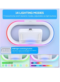 Ipega Charging Dock Station for PlayStation Portal Handheld Charger Stand with RGB Light and USB C Charging Cable  - Image 3