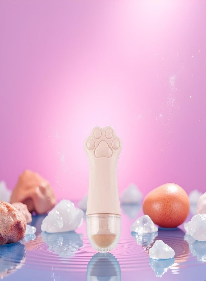 GANPUB Pink Face Oil Absorbing Roller,Natural Volcanic Roller Oil Control Rolling Matte Makeup Face Skin Care Tool Facial Cleaning Oil Absorption Roller Popular Facial Oils Creams and Moisturizers - Image 5