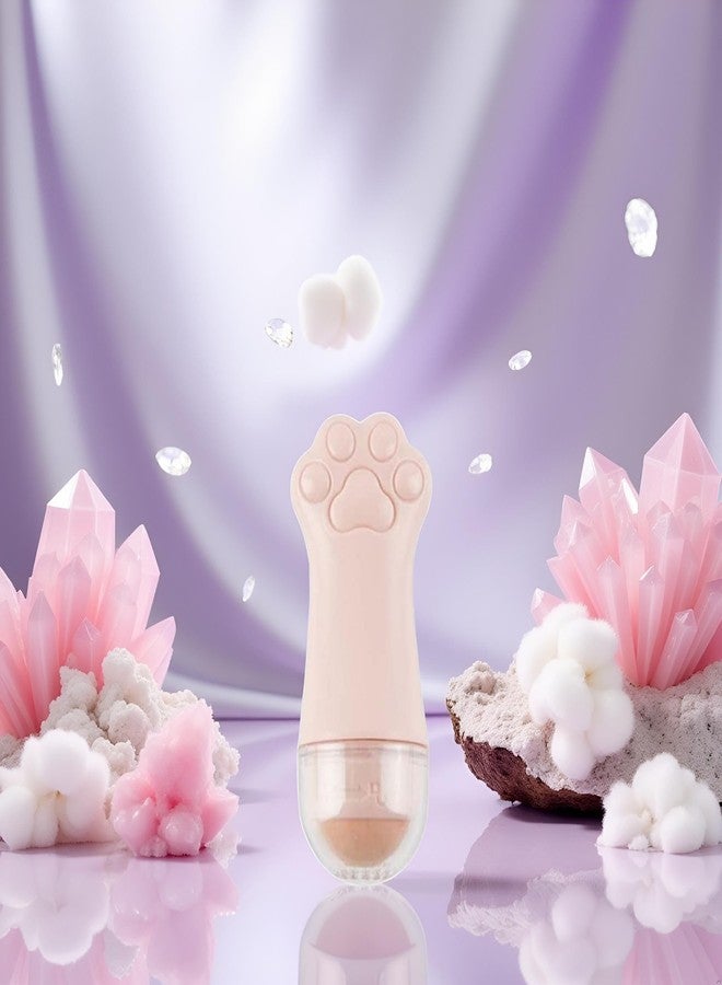 GANPUB Pink Face Oil Absorbing Roller,Natural Volcanic Roller Oil Control Rolling Matte Makeup Face Skin Care Tool Facial Cleaning Oil Absorption Roller Popular Facial Oils Creams and Moisturizers - Image 4