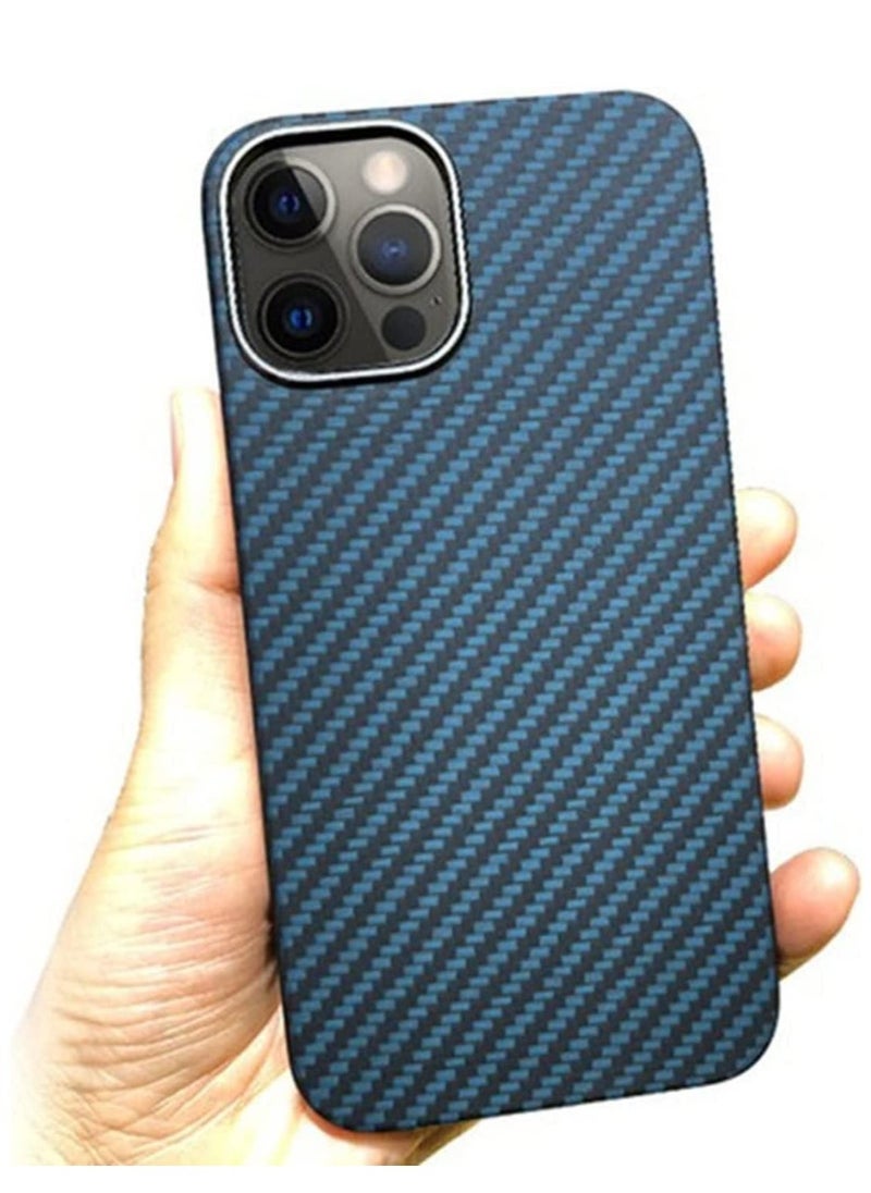 Case Compatible with iPhone 15 Pro Max Case 3D Skin Texture Kevlar Fiber Bulletproof Vest Cover Protective Carbon Fiber Pattern Ultra Slim - Image 1