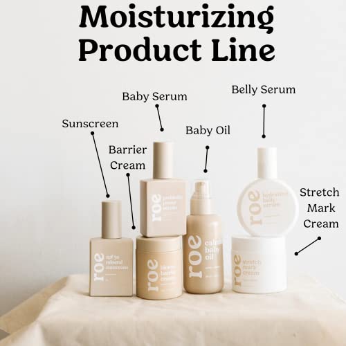 Roe Wellness Baby Oil Calming & Soothes, Hydrates Rough and Irritated Skin | All Natural Non-Greasy Hydrating Baby Oil | Moisturize Full Body (Calming Baby Oil) - Image 5