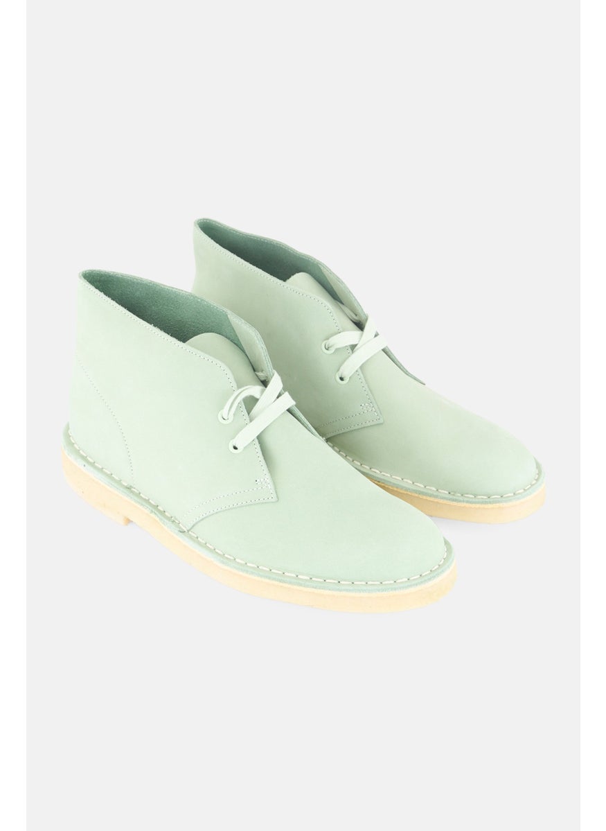 clarks Men Standard Lace Up Desert Ankle Boots, Green  - Image 1