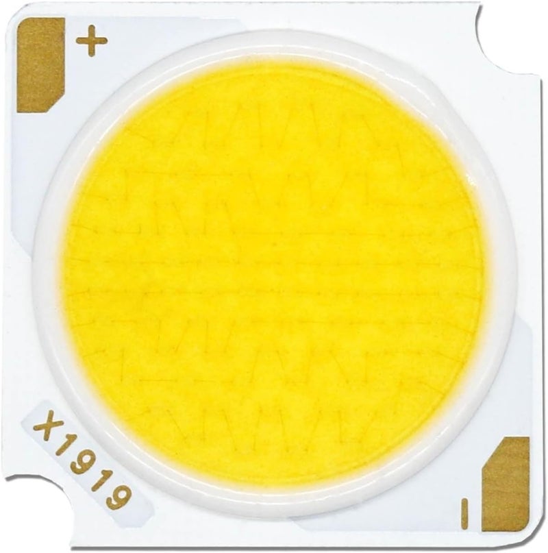 1pcs 10W 20W 30W 40W 50W Chip CRI=90 LED COB Light-Emitting Diode 19 * 19mm LED DIY Track Light Accessories(White 4000K,10W 300mA)