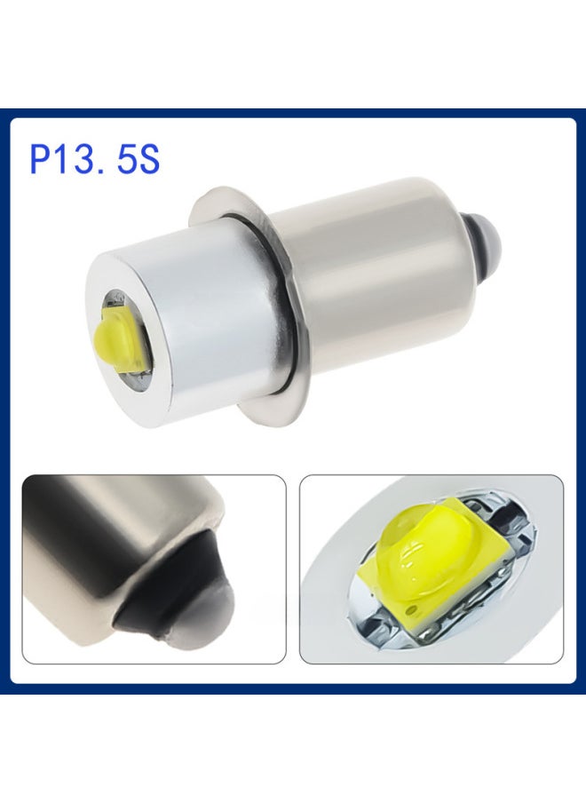 Generic High Brightness Small P13.5s Led Bulb 3w Plug-in Lamp E10 3v6v12v Flashlight Light Bulb Energy-saving Long Life-Product Specifications:P13.5S White Light 6-24V  - Image 4