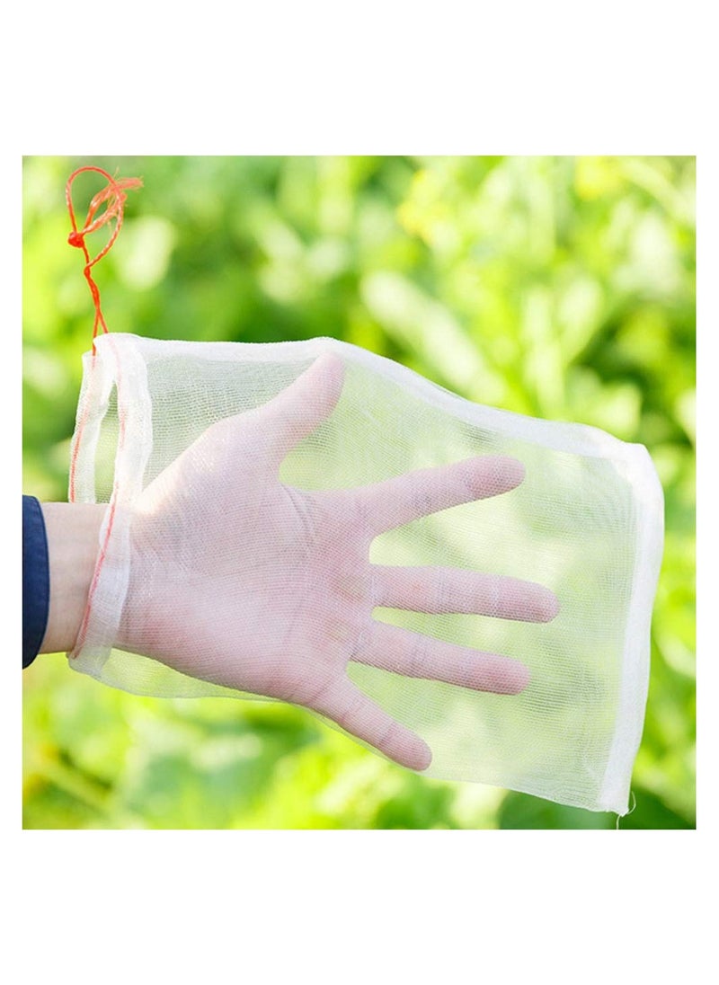 Generic - 20-Piece Garden Netting Bags,20 x 30 cm Nylon Net with Drawstring for Protecting Plant Seed Fruit Flower Vegetable - Image 1