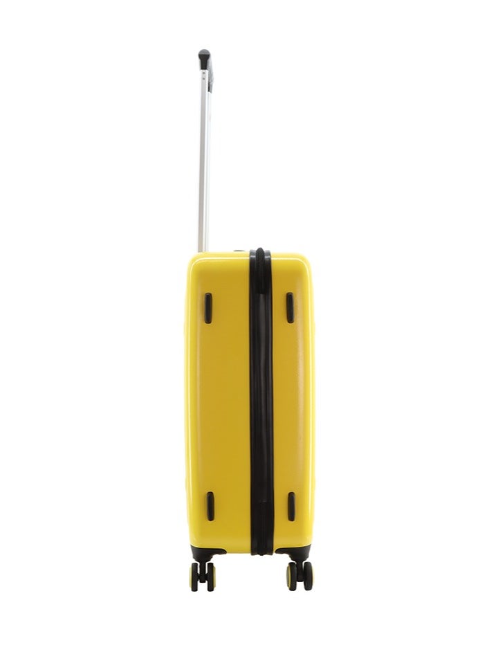 NATIONAL GEOGRAPHIC National Geographic RPET Balance Hardshell Medium Check-In Suitcase, Durable Lightweight  TSA Combination Lock Travel Luggage, 4 Quite Spinner Wheel Trolley Bag (24 Inch) Yellow.  - Image 3