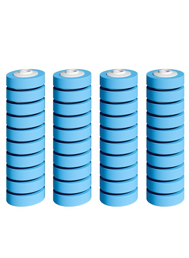 CQT 40 PCS Toilet Bowl Wand Head Easy to Clean Toilet Brush Head Compatible with CQT Wand Refill - Image 1