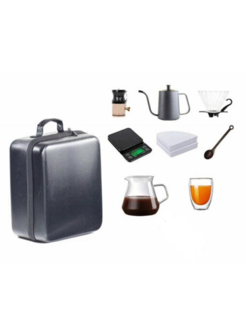 MAAS The V60 Complete 9-Piece Drip Coffee Brewing Set with Carrying Case - Image 5