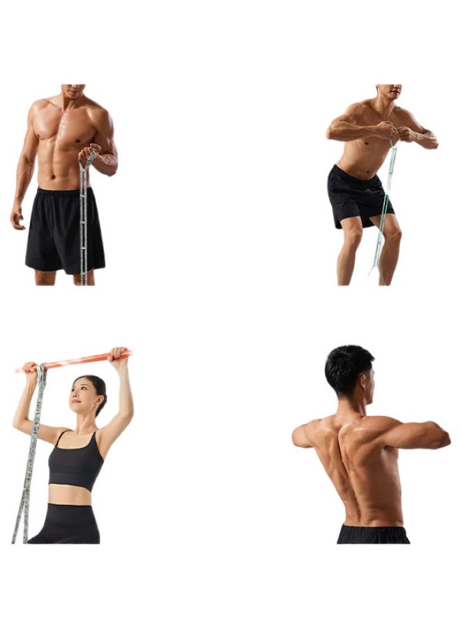 JD.com Elastic Resistance Band For Men And Women Fitness Yoga Stretch Training Pull-Up Training Camouflage Deep Blue - Image 3