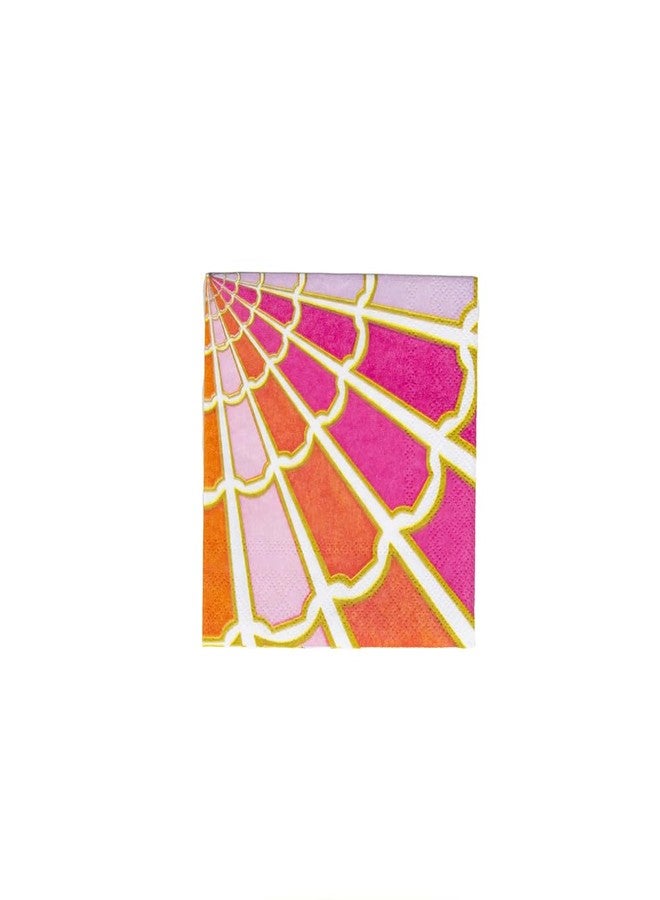 Caspari Color Wheel Boxed Paper Cocktail Napkins, 40 Per Box - Image 5