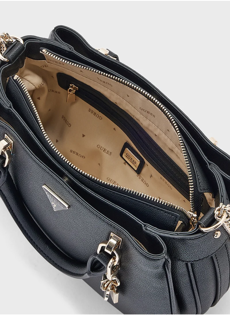 GUESS Fedora Shoulder Satchel