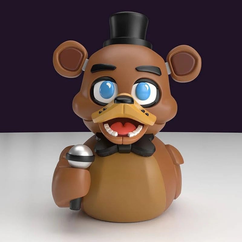 TUBBZ Boxed Edition: Five Nights at Freddy's - Freddy Fazbear Cosplaying Rubber Duck Vinyl Figure - Image 2