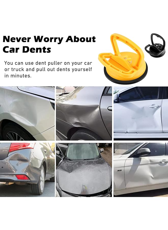 أكس سبرينج أداة إزالة انبعاجات السيارة X Spring، مجموعة أدوات قوية لإزالة انبعاجات السيارة من 3 قطع، أداة إزالة انبعاجات كبيرة وصغيرة الحجم مزودة بكوب شفط لإصلاح السيارات والزجاج والبلاط ورفع المرايا وتحريك الأشياء وسيارات الدفع الرباعي والسيارات العالمية - Image 2