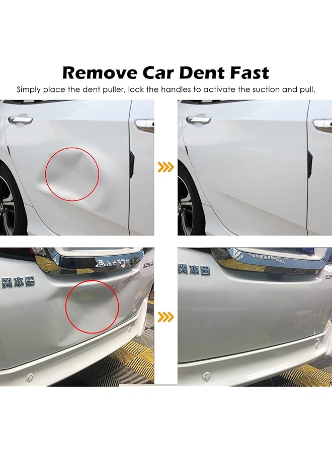 أكس سبرينج أداة إزالة انبعاجات السيارة X Spring، مجموعة أدوات قوية لإزالة انبعاجات السيارة من 3 قطع، أداة إزالة انبعاجات كبيرة وصغيرة الحجم مزودة بكوب شفط لإصلاح السيارات والزجاج والبلاط ورفع المرايا وتحريك الأشياء وسيارات الدفع الرباعي والسيارات العالمية - Image 3