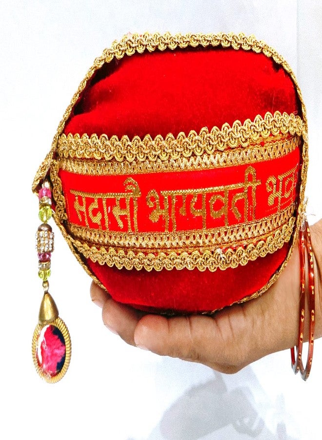 Unique Palette Decorated Shagun Nariyal Engagement Ring Ceremony | Wedding Gift | Shagun Gift | Decorative Nariyal for Marriage | Coconut Decorated Shagun Nariyal for Wedding - Image 1