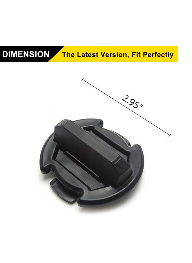 BUNKER INDUST BUNKER INDUST 2 Pcs Twist Floor Drain Plug Trap Seal for 2014/2015/2016/2017/2018/2019 Polaris RZR XP 1000 900 XP 4 Turbo General 8414694  - Image 4