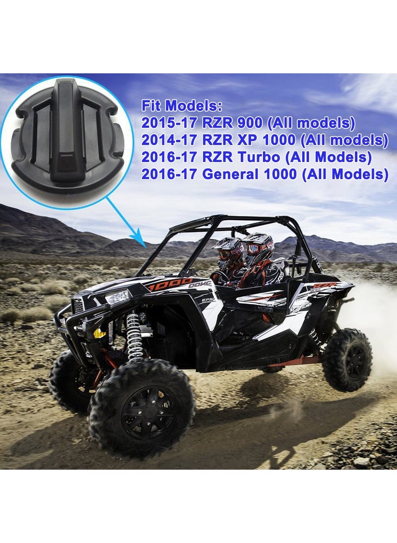 BUNKER INDUST BUNKER INDUST 2 Pcs Twist Floor Drain Plug Trap Seal for 2014/2015/2016/2017/2018/2019 Polaris RZR XP 1000 900 XP 4 Turbo General 8414694  - Image 2