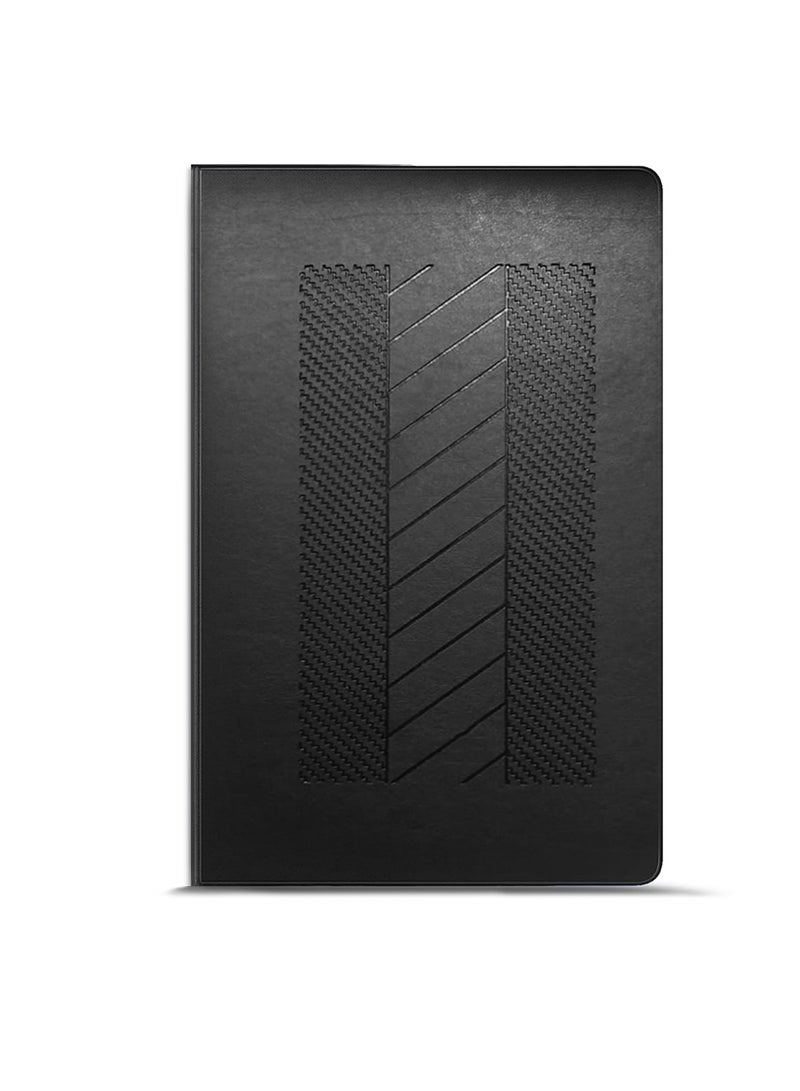 بيتر غطاء حماية كلاسيكي ثلاثي الطي من جلد البولي يوريثان لهاتف Honor Pad X9 11.5 بوصة 2023 أسود - Image 2