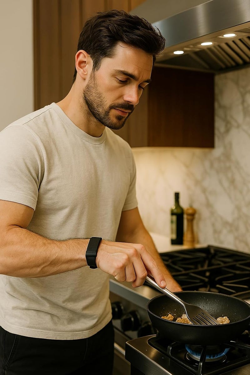 The Fresh Strap ذا فريش ستراب - حزام متوافق مع Whoop 4.0 - مقاوم للرائحة، أحزمة نايلون قابلة للتنفس متوافقة مع أحزمة Whoop - سهل الاستخدام ومثالي لكل مناسبة - Image 5