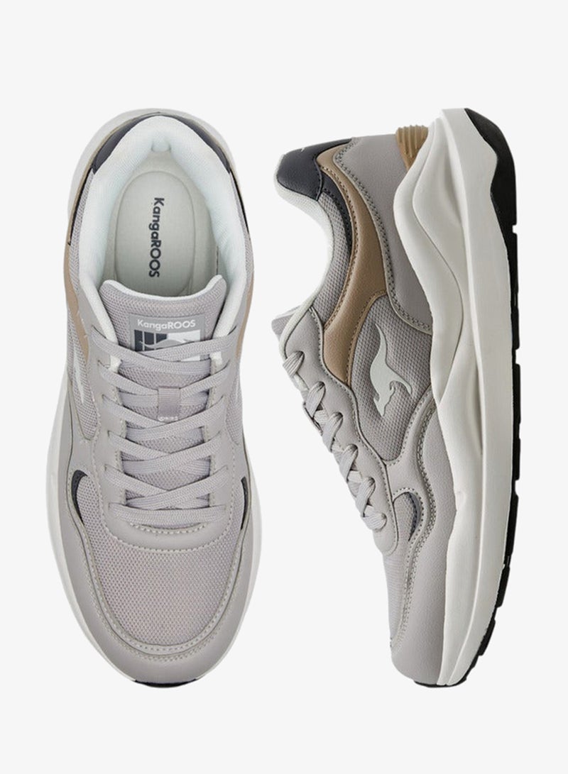 kangaROOS Men's Panelled Sports Shoes with Lace-Up Closure - Image 3