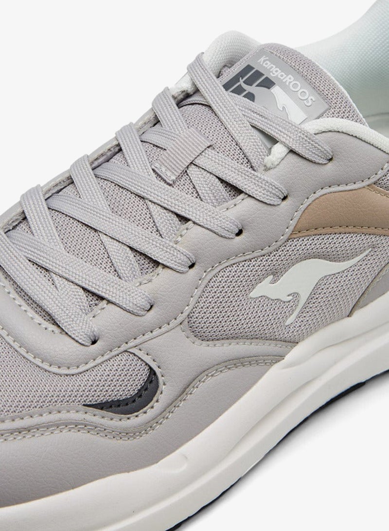 kangaROOS Men's Panelled Sports Shoes with Lace-Up Closure - Image 4