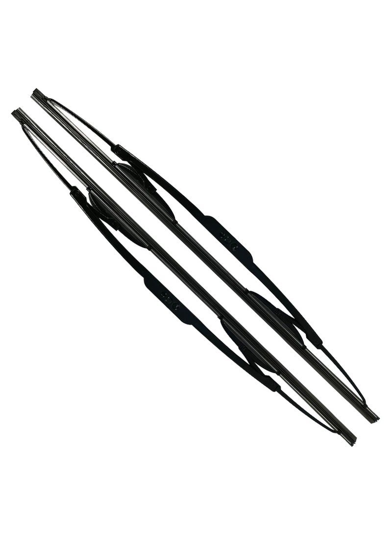 3XR High Quality 26" 650mm Universal Fit Car Wiper Blades - 2 Piece Set - Image 3