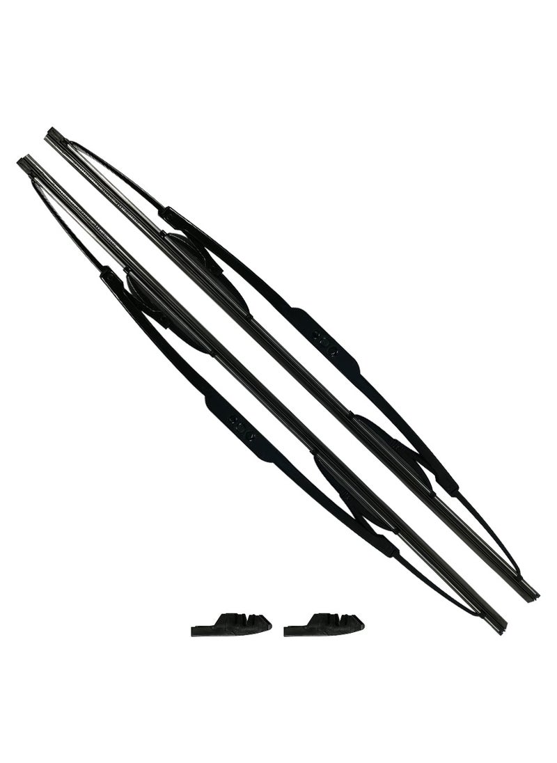 3XR 3XR High Quality 26" 650mm Universal Fit Car Wiper Blades - 2 Piece Set  - Image 2