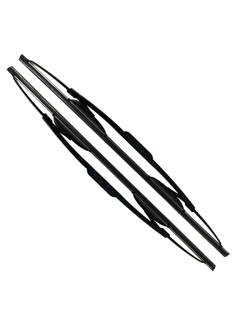 3XR 3XR High Quality 26" 650mm Universal Fit Car Wiper Blades - 2 Piece Set  - Image 3