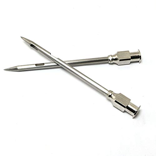 PZRT 4pcs Injector Needle for Barbecue, Stainless Steel Marinade Turkey BBQ Meat Injector Needle Kitchen Accessories Party Home Supplies - Image 2