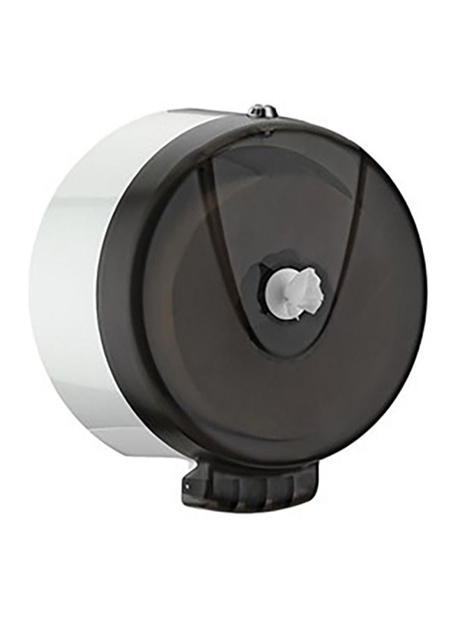 LACOT GENERAL TRADING LLC Wall Mount Commercial Mini Centre Pull Jumbo Toilet Tissue Paper Dispenser, Turkey Black 