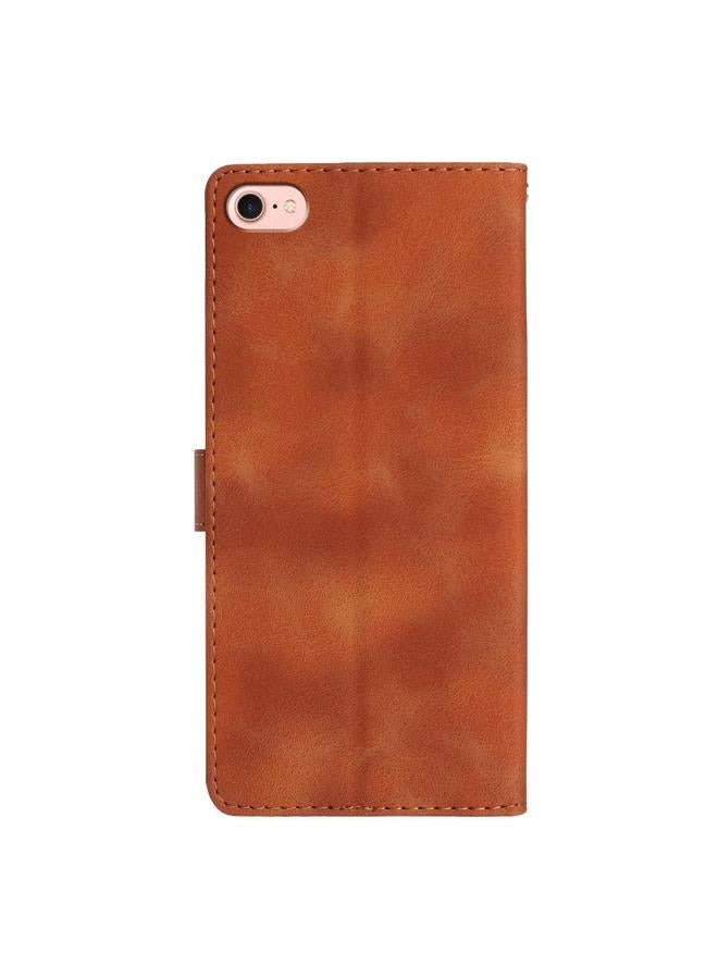 إيروريكس جراب هاتف جلدي بنقشة زهور وفراشات لهاتف iPhone 16e - Image 3